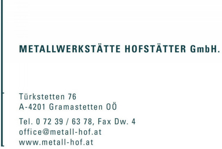 Metallwerkstätte Hofstätter GmbH